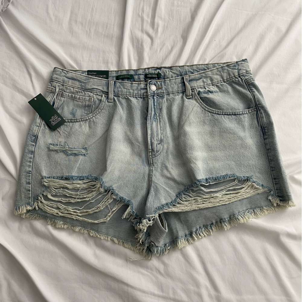 Wild Fable Mid Rise Jean Shorts